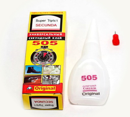 Супер-Клей 505 ORIGINAL, Секунда Универсальный ( Упаковка 50 штук ) - фото 1 - id-p4506497