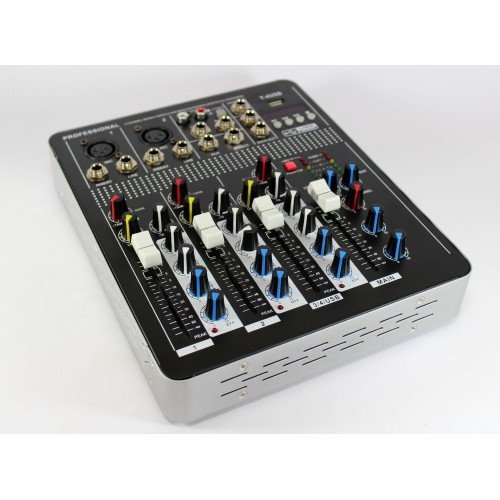 Аудио микшер Mixer BT-4000 4ch.+BT - фото 1 - id-p4506636