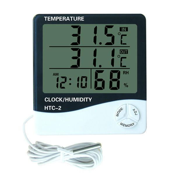 Электронный термометр-гигрометр HTC-2 - фото 1 - id-p4507279
