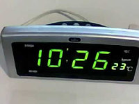 Электронные настольные часы Caixing CX 818