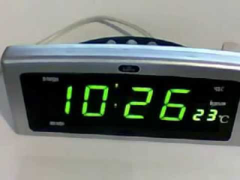 Электронные настольные часы Caixing CX 818 - фото 1 - id-p4507292