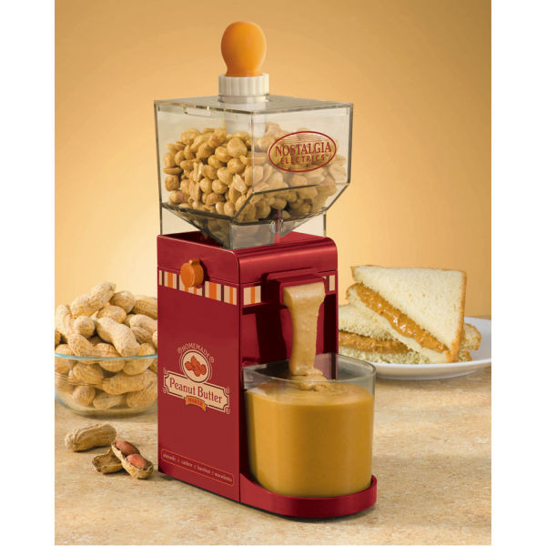 Аппарат для приготовления арахисового масла Peanut Butter Maker Nostalgia Electrics - фото 1 - id-p4507363
