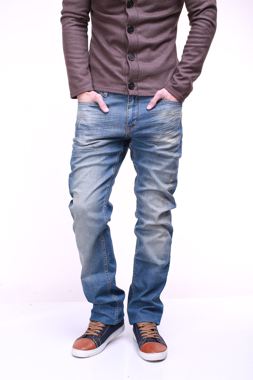 Мужские джинсы стрейч 0586 (6ед. 29-34) RedMoon - фото 1 - id-p4507634
