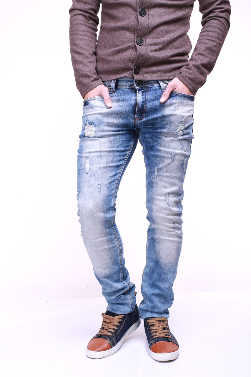 Мужские джинсы стрейч 0597 (7ед. 29-36) RedMoon - фото 1 - id-p4507635