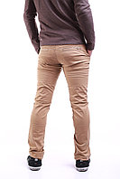 Бежевые мужские брюки 33325 (7ед. 28-34 молодежные размеры) LS