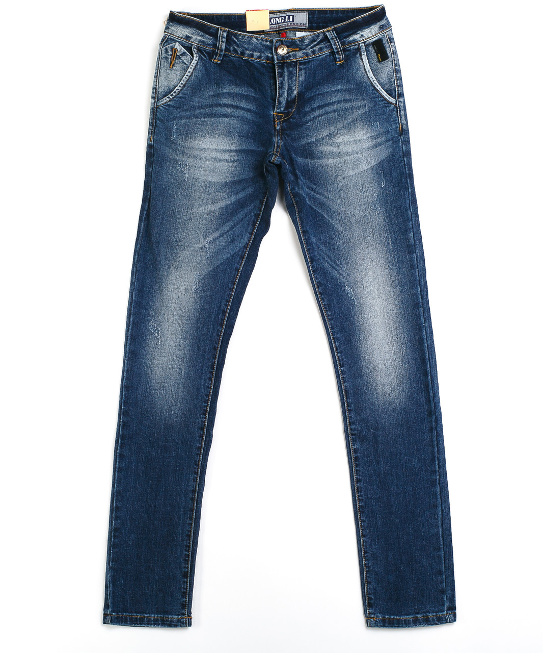 Приуженные Dirty Wash мужские джинсы 0888 (28-33, 8 ед. молодежка) Long Li - фото 1 - id-p4509697