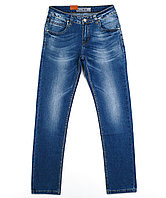 Приуженные синие мужские джинсы 0887 (30-38, 8 ед.) Long Li