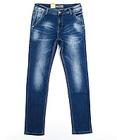 Приуженные синие мужские джинсы 0880 (30-38, 8 ед.) Long Li