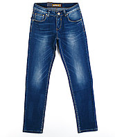 Приуженные синие мужские джинсы 0853 (30-40, 8 ед.) Long Li
