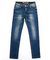 Приуженные синие мужские джинсы 0905 (30-38, 8 ед.) Long Li