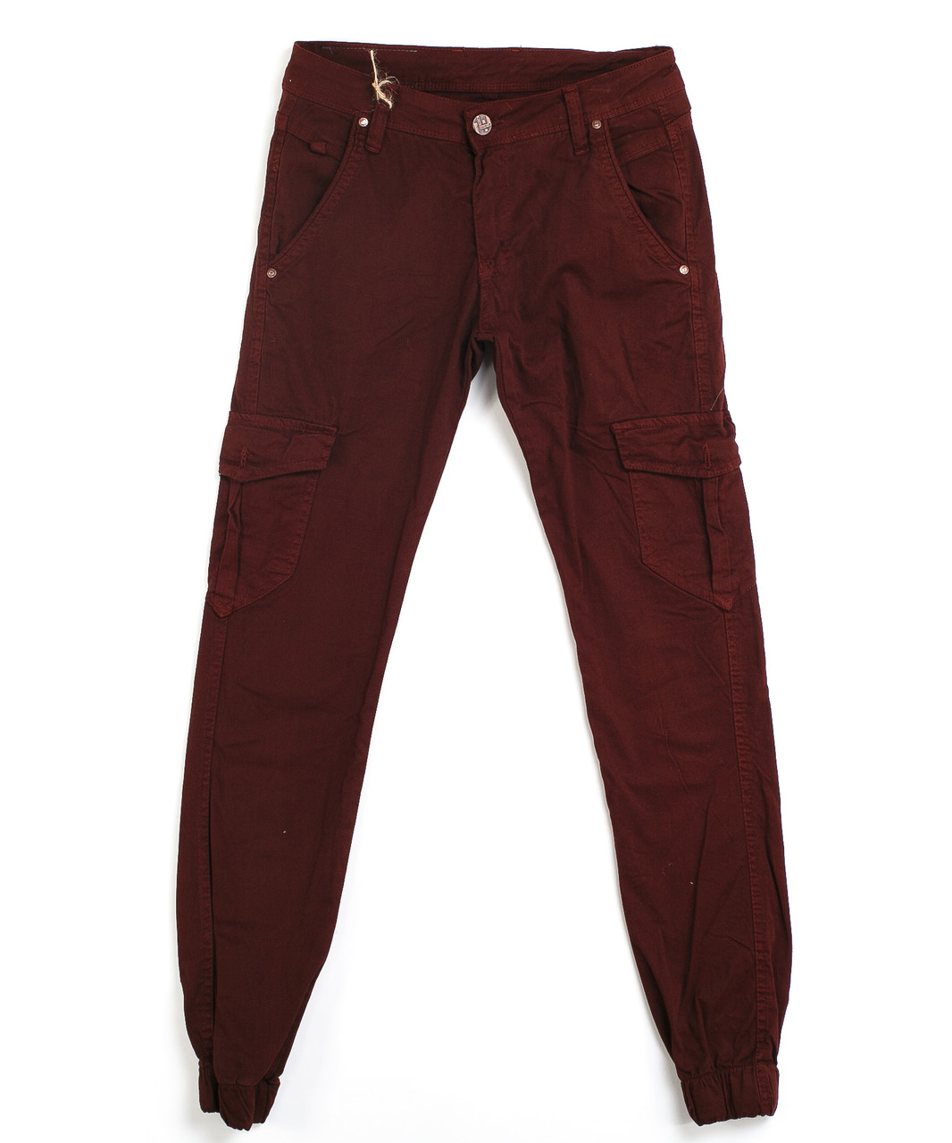Мужские брюки бордо карманы и резинка 0708-3 (29-36, 8 ед.) Quartz - фото 1 - id-p4509717
