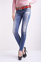 Рваные женские джинсы 1030-425 (25-30,6ед) Angelina Mara