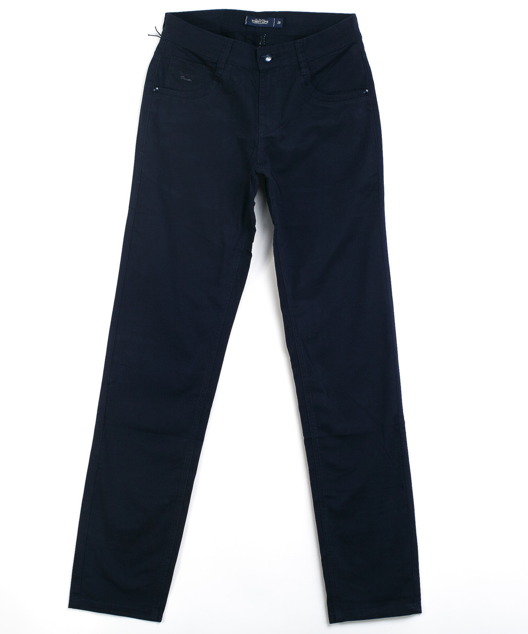Классические синие мужские брюки 0012 (29-38, 8 ед.) Tommy Life - фото 1 - id-p4509756