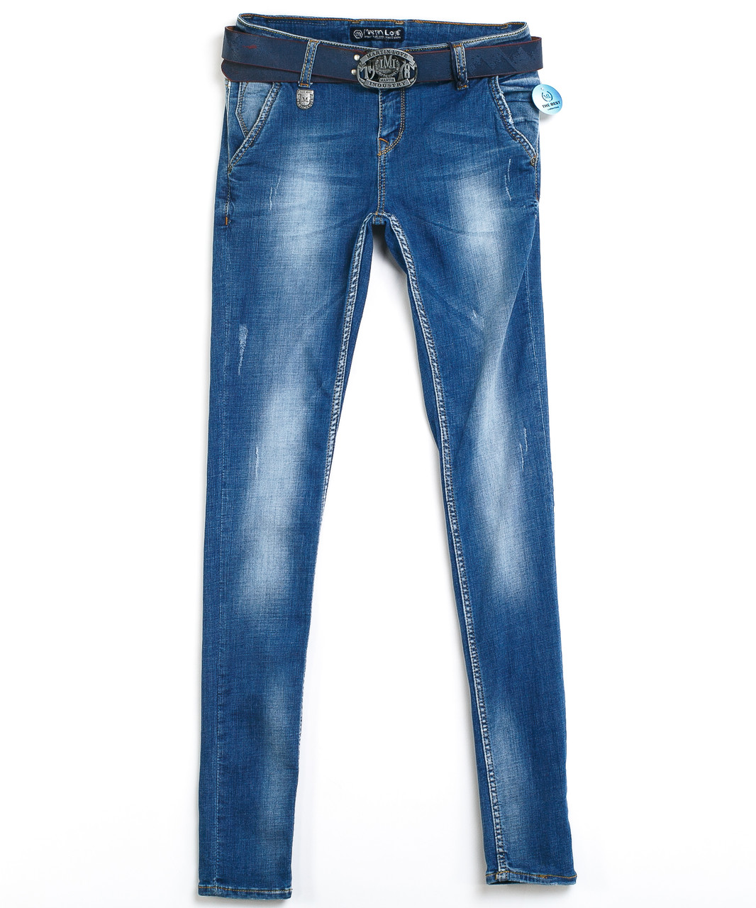 Женские узкие джинсы 3028 (25-30, 6ед) Martin Love - фото 1 - id-p4511343