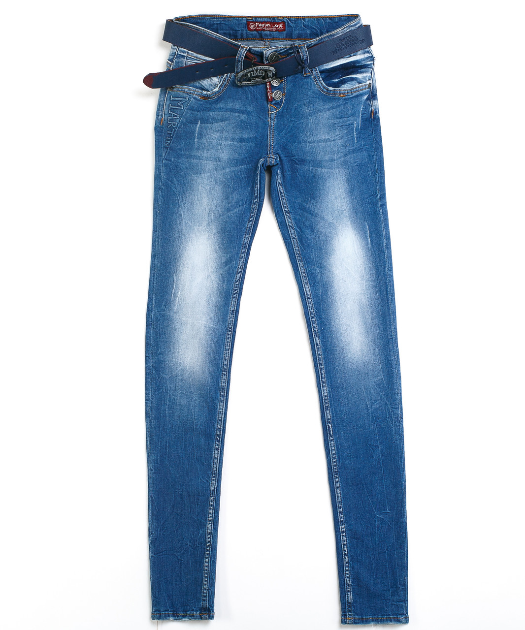Женские джинсы на пуговицах 3025 (25-30, 6ед) Martin Love - фото 1 - id-p4511345