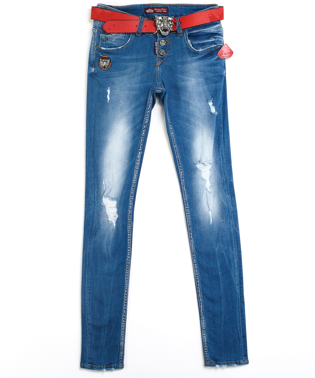 Зауженные джинсы женские 3023 (25-30, 6ед) Martin Love - фото 1 - id-p4511347