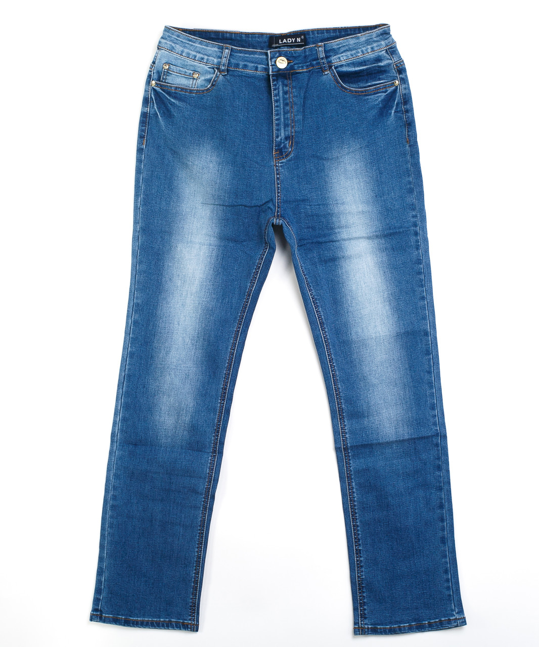 Весенние женские джинсы 0653 (32-42 батал, 6 ед.) Леди Н - фото 1 - id-p4511558