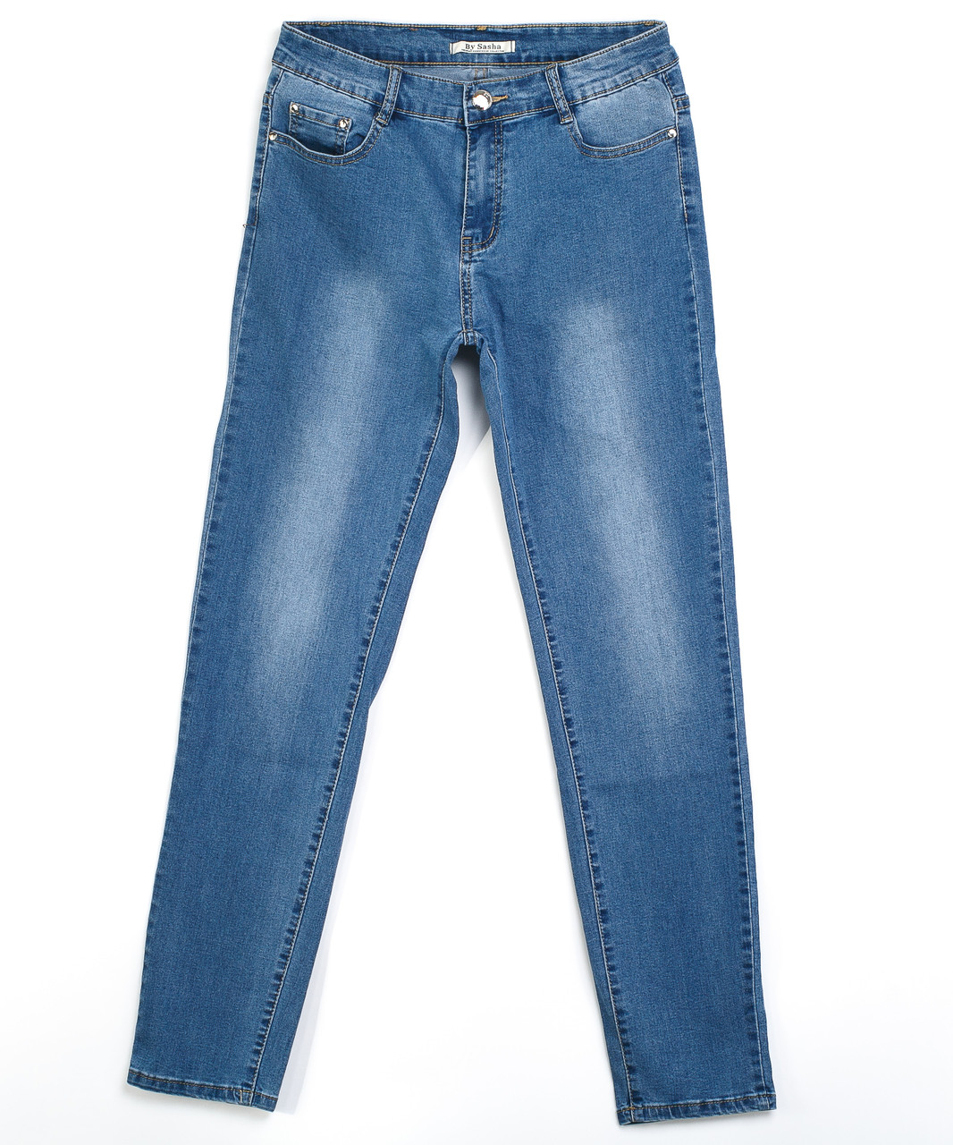Стрейчевые женские джинсы 0720 (38-48 полубатал, 6 ед.) Бай Саша - фото 1 - id-p4512674