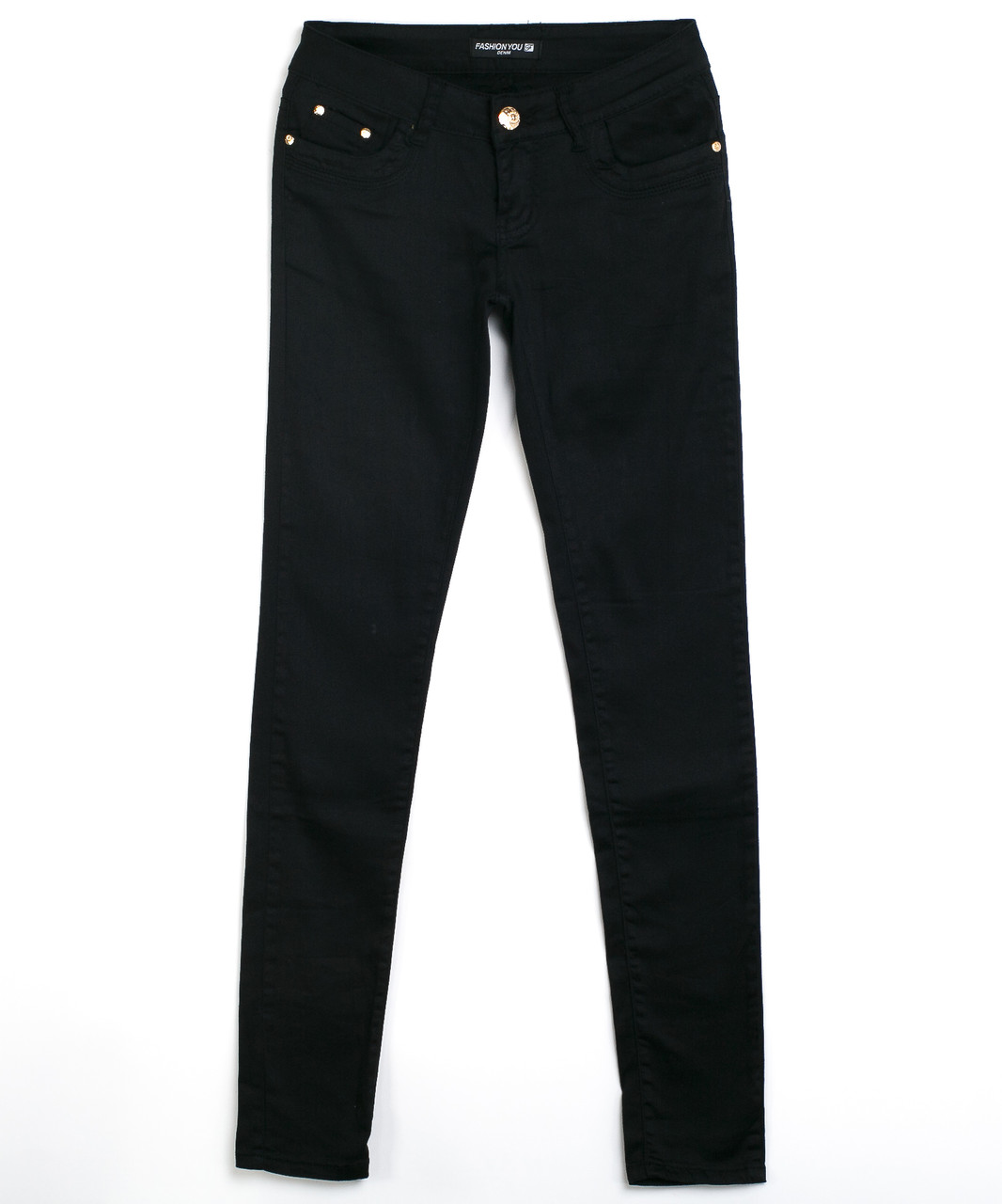 Чёрные женские брюки 0096 (S-2XL, 5 ед.) Фэшн Ю - фото 1 - id-p4512685
