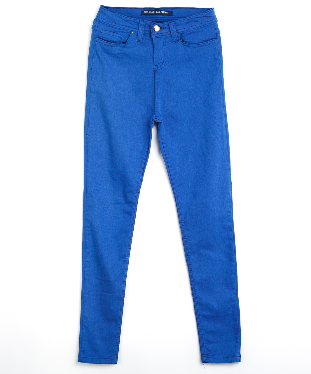 Женские голубые брюки 8698 (S-2XL, 5 ед.) Тен Блю - фото 1 - id-p4512688