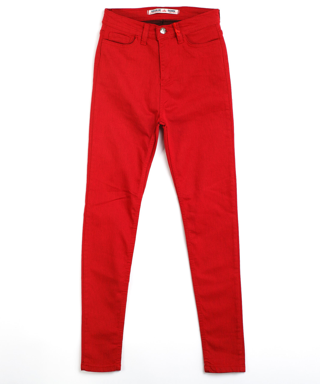 Женские красные брюки 8698 (S-2XL, 5 ед.) Тен Блю - фото 1 - id-p4512694