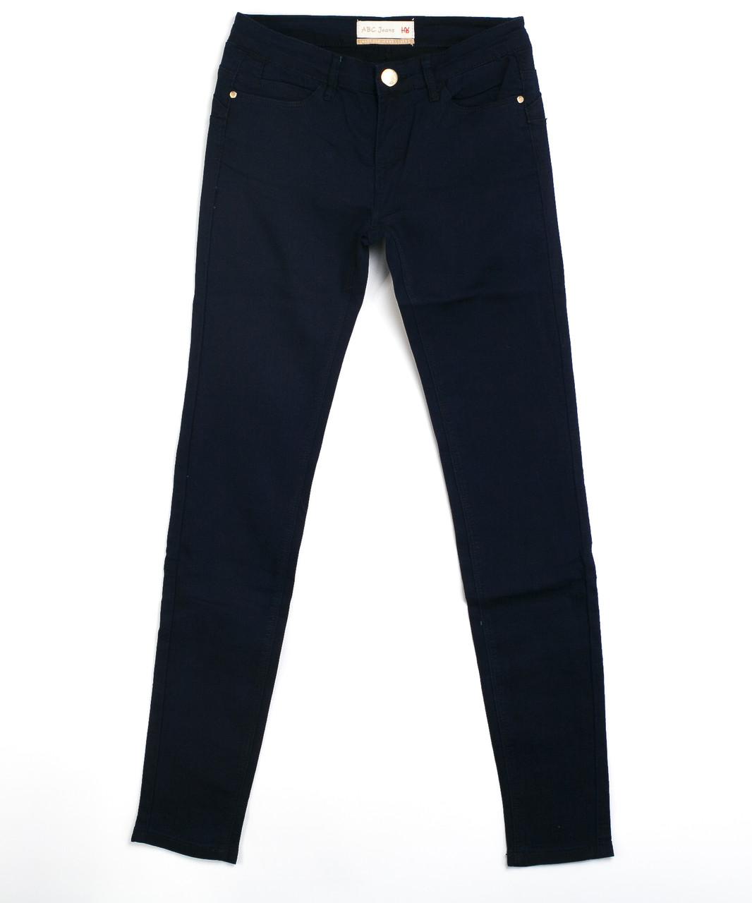 Чёрные женские брюки 9109 (27-32, 6 ед.) АВС Джинс - фото 1 - id-p4512698
