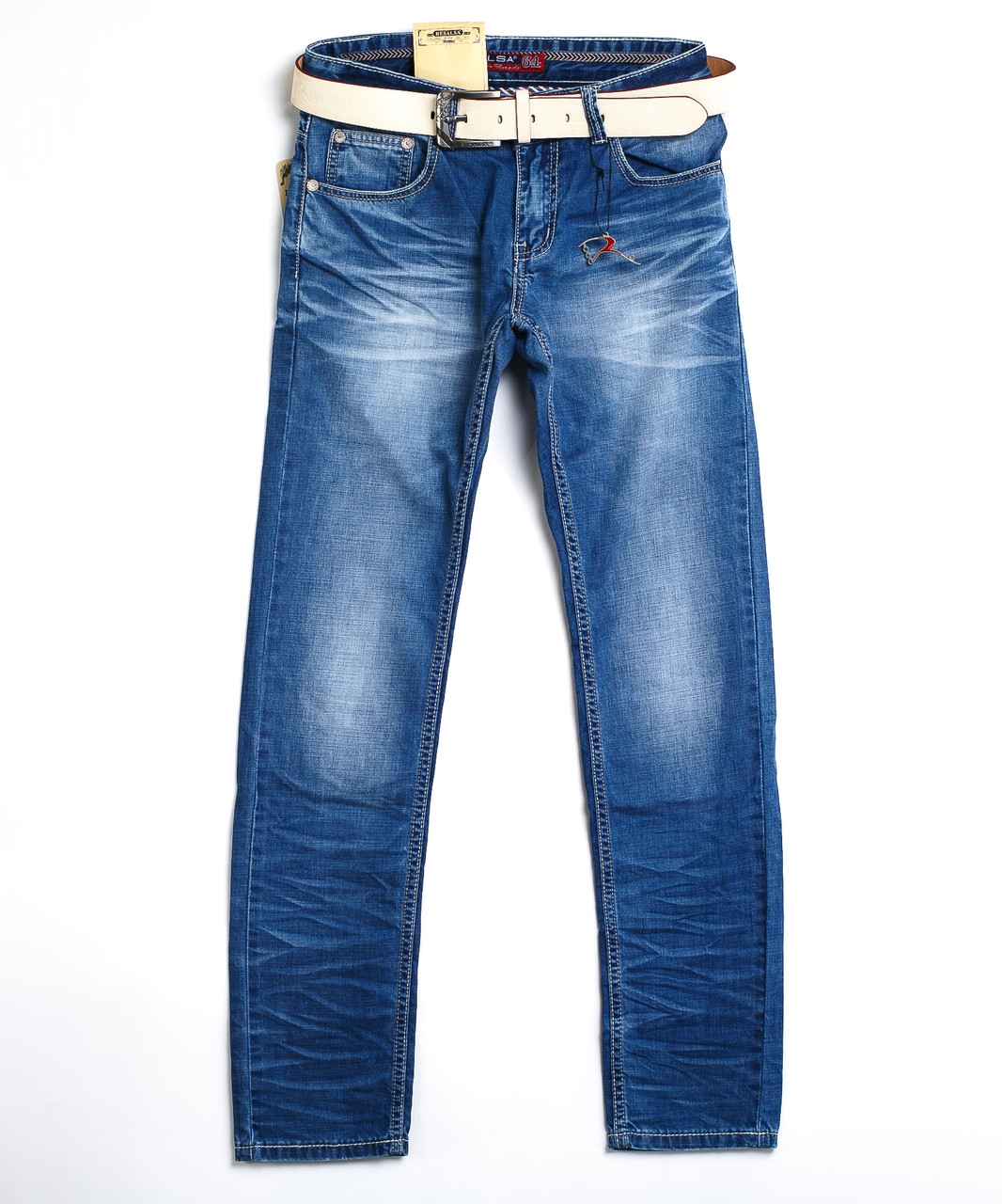 Мужские джинсы зауженные 8244 (29-38, 7 ед.) Ресальса - фото 1 - id-p4513193