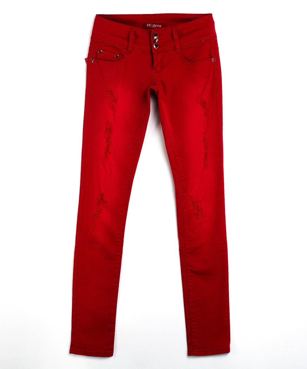 Красные женские брюки 5035 (26-31, 6 ед.) Ре Дресс - фото 1 - id-p4512682
