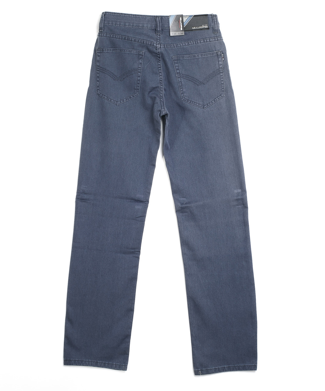 Мужские серые джинсы 80007-D (34-42 батал, 8 ед.) ЛС - фото 1 - id-p4515595
