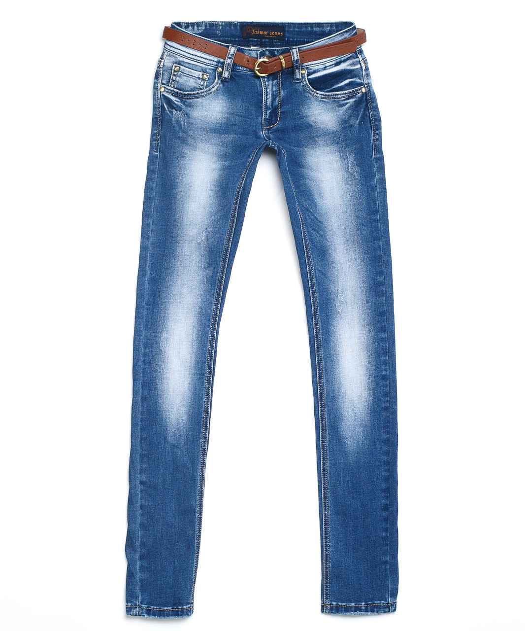 Женские узкие джинсы 9007 (25-30, 6 ед.) Исимар - фото 1 - id-p4542462