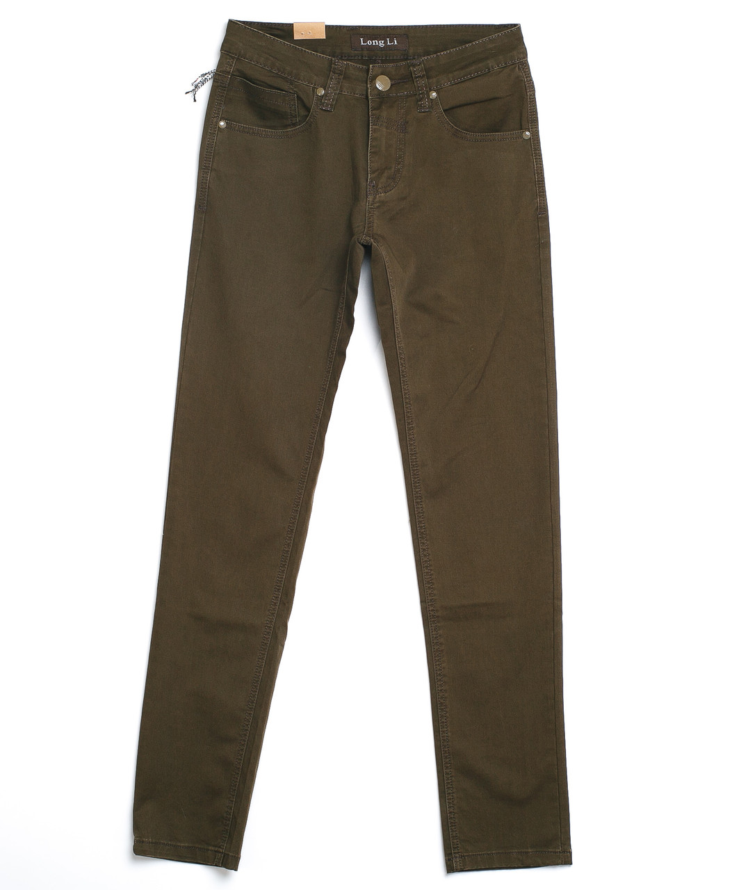 Мужские брюки хаки 0638 (29-38, 8 ед.) Лонг Ли - фото 1 - id-p4542529