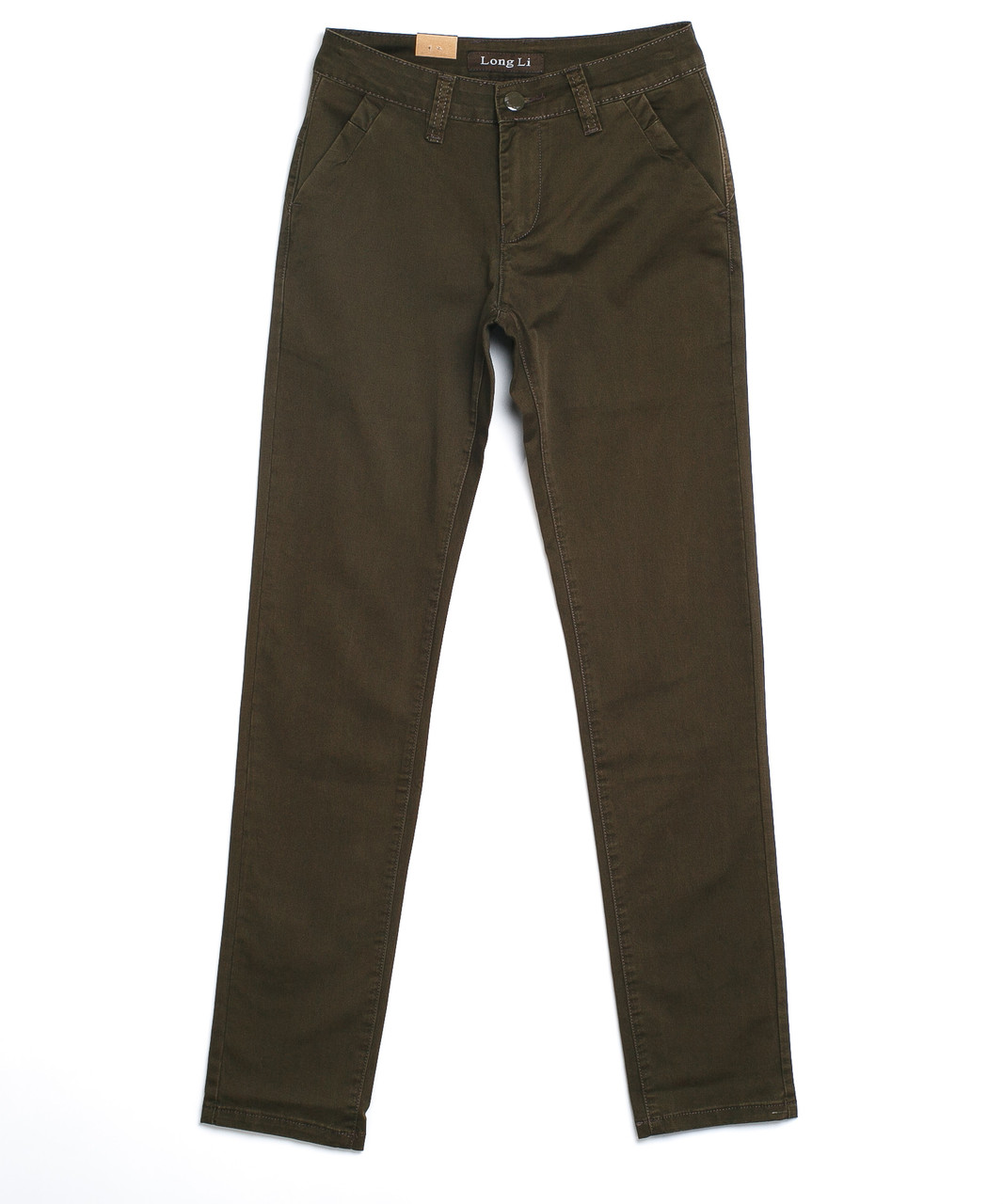 Мужские брюки хаки 0648 (29-38, 8 ед.) Лонг Ли - фото 1 - id-p4542531