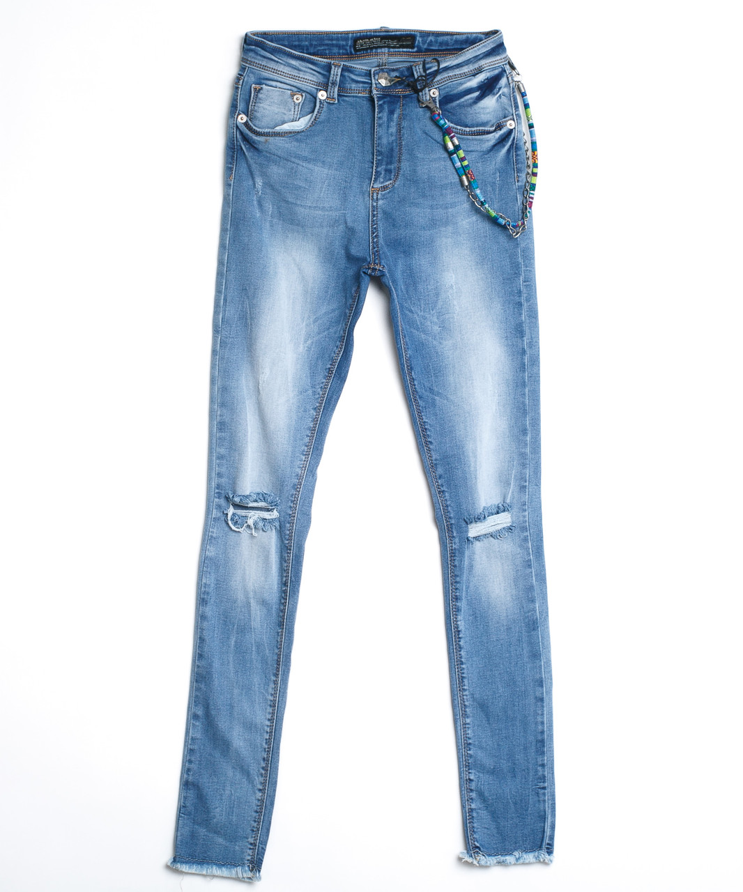 Рваные джинсы женские 3574 (26-30, 6 ед.) Лиузин - фото 1 - id-p4542680