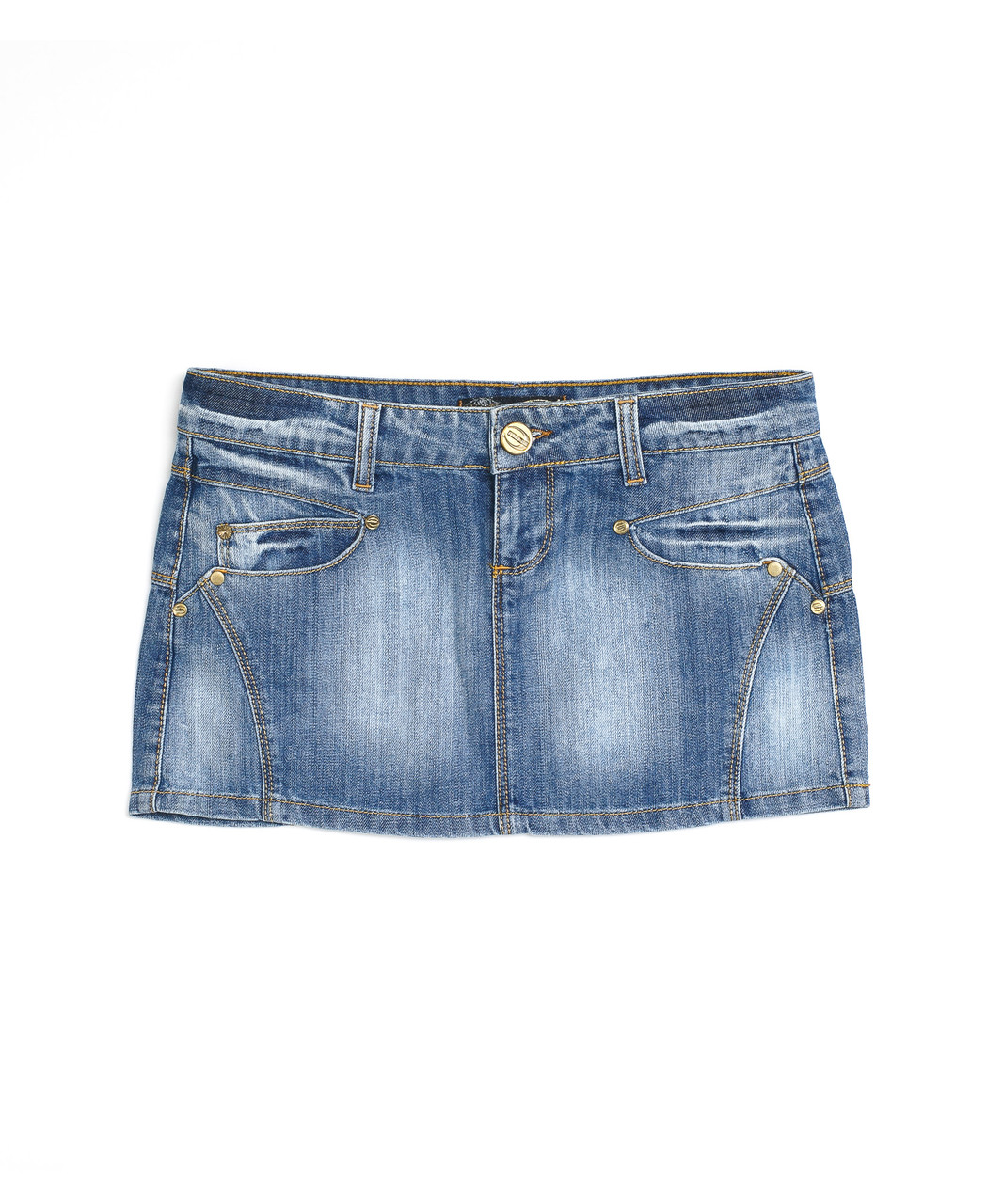 Женская джинсовая мини-юбка 7434 (25-29, 5 ед.) Бренд (Копия) - фото 1 - id-p4542731