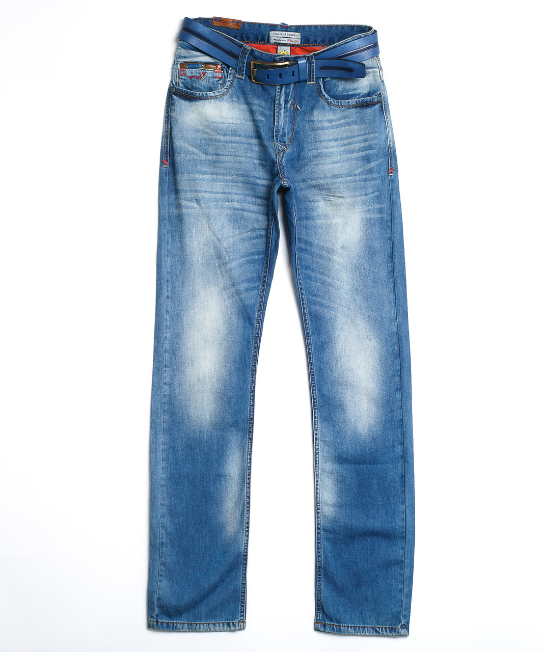 Прямые мужские джинсы 1595 (29-36, 7 ед.) Бренд (Копия) - фото 1 - id-p4542733