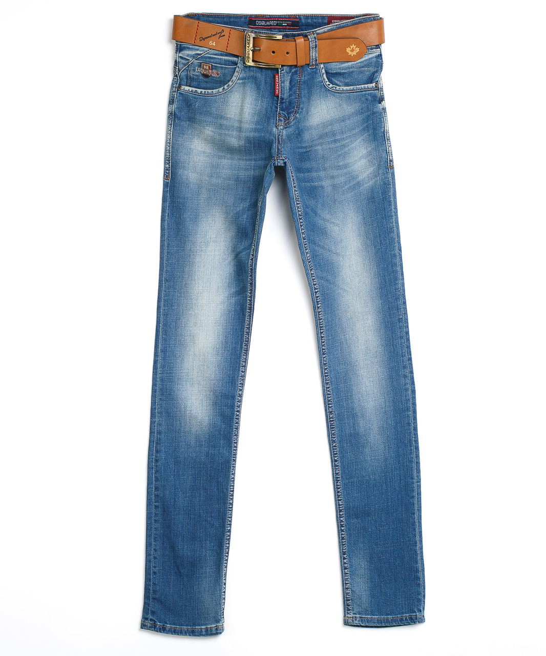 Зауженные молодёжные джинсы 7531 (28-34, 7 ед.) Бренд (Копия) - фото 1 - id-p4542734