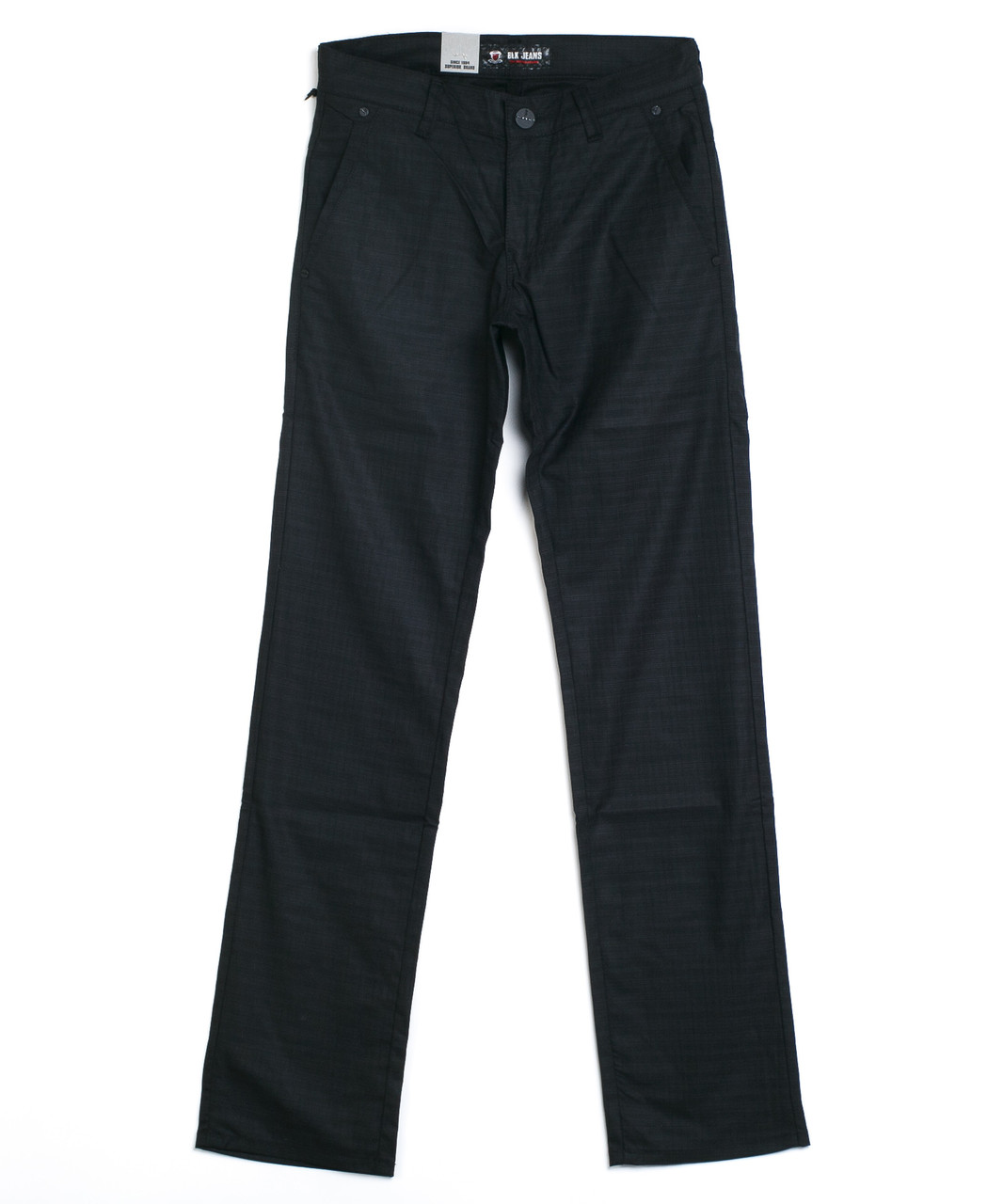 Чёрные мужские брюки 7739 (29-36, 8 ед.) БЛК - фото 1 - id-p4542704