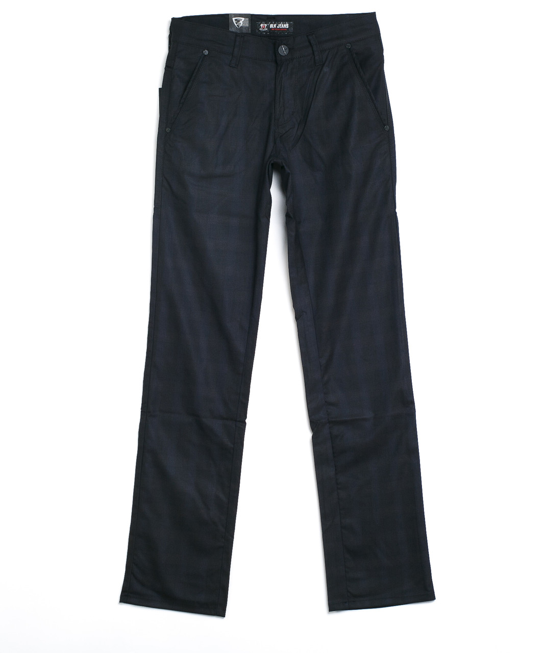 Мужские чёрные брюки 7745-001 (29-36, 8 ед.) БЛК - фото 1 - id-p4542711