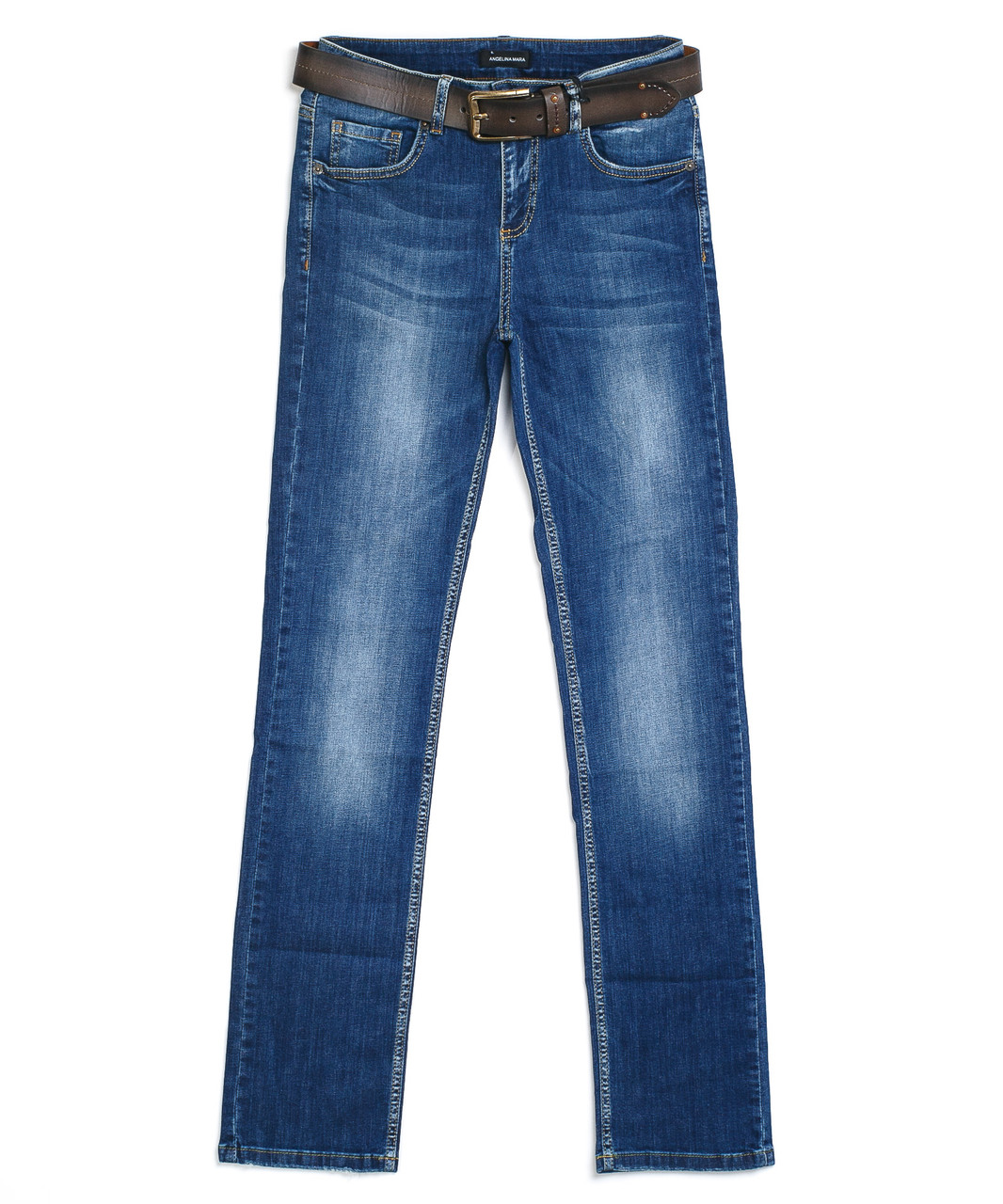 Прямые женские джинсы 1365-482 ( 27-32 полубатал, 6 ед.) Ангелина Мара - фото 1 - id-p4542786