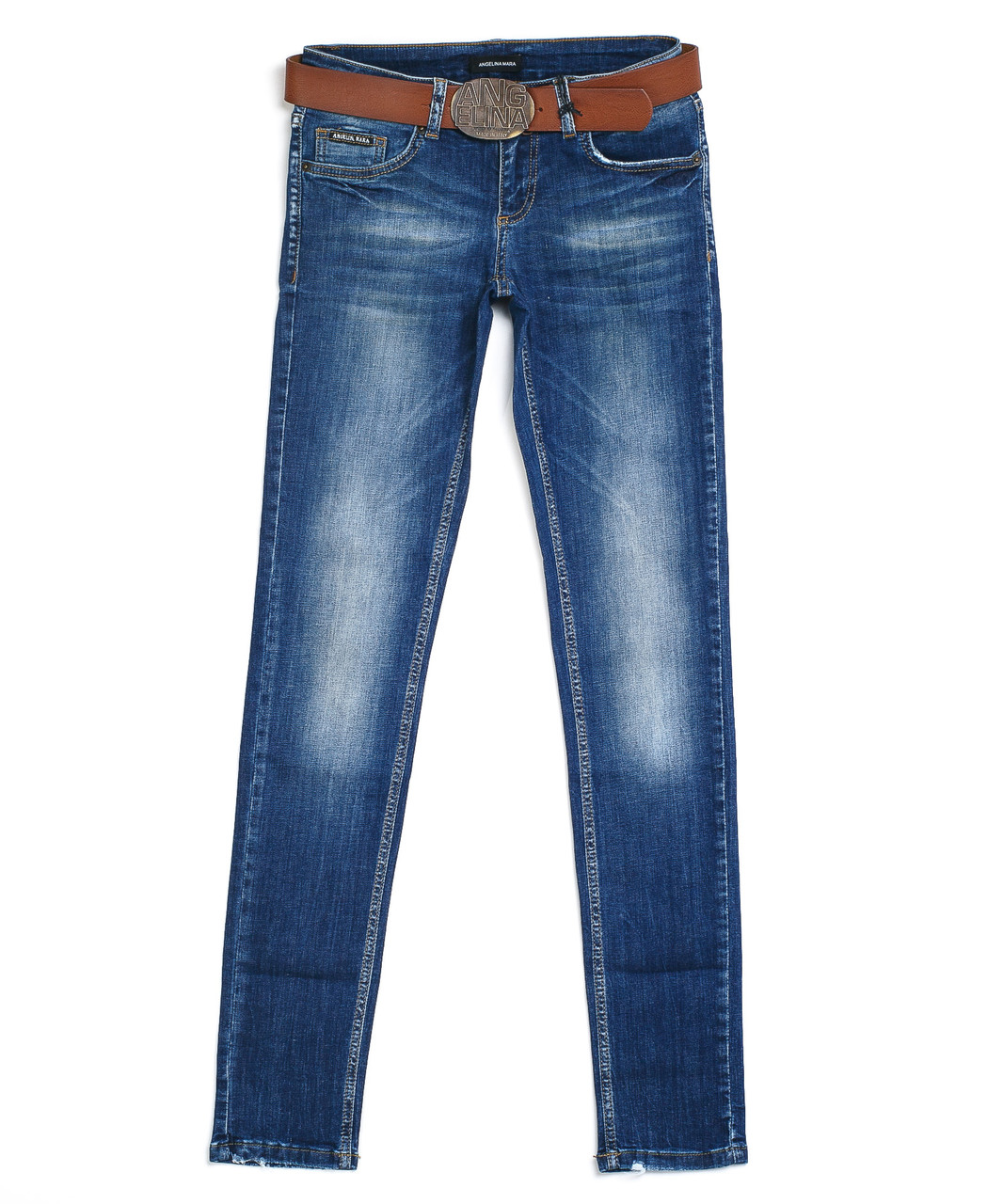 Зауженные женские джинсы 1369-482 ( 25-30, 6 ед.) Ангелина Мара - фото 1 - id-p4542787