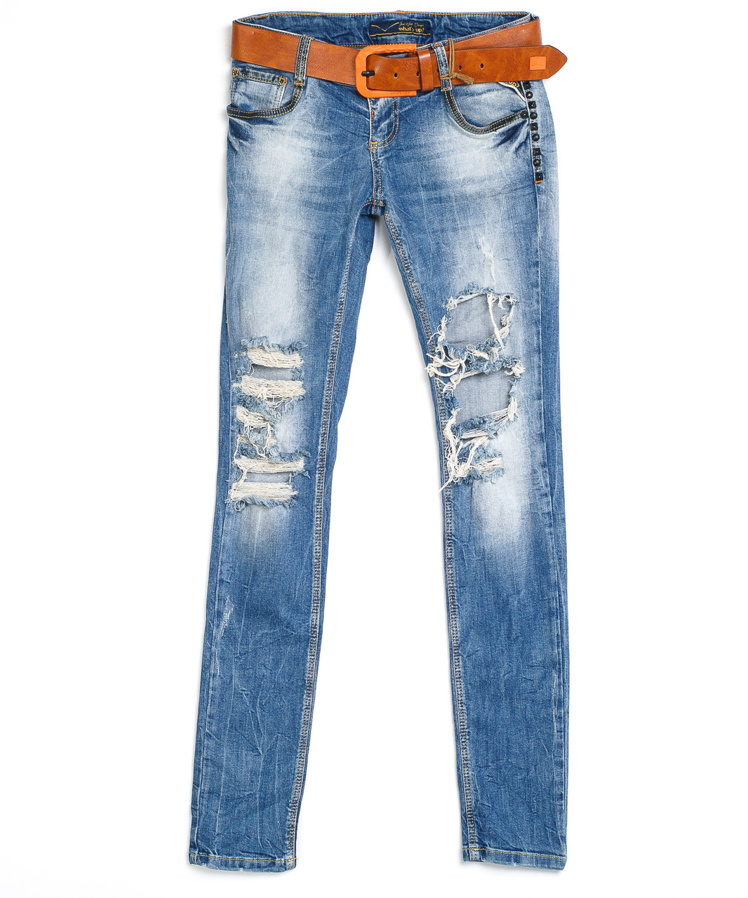 Женские рваные джинсы 5115 (26-30, 5 ед.) Вотс ап - фото 1 - id-p4542797