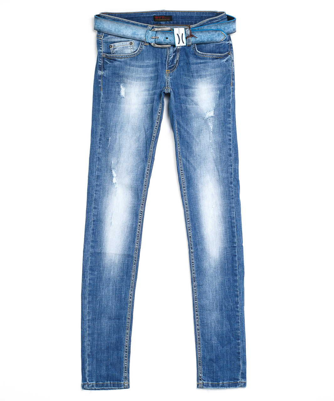 Узкие женские джинсы 1424-494 (25-32, 8 ед.) Ритт - фото 1 - id-p4542801