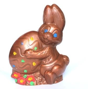 Пасхальный шоколадный заяц - фото 1 - id-p4564622