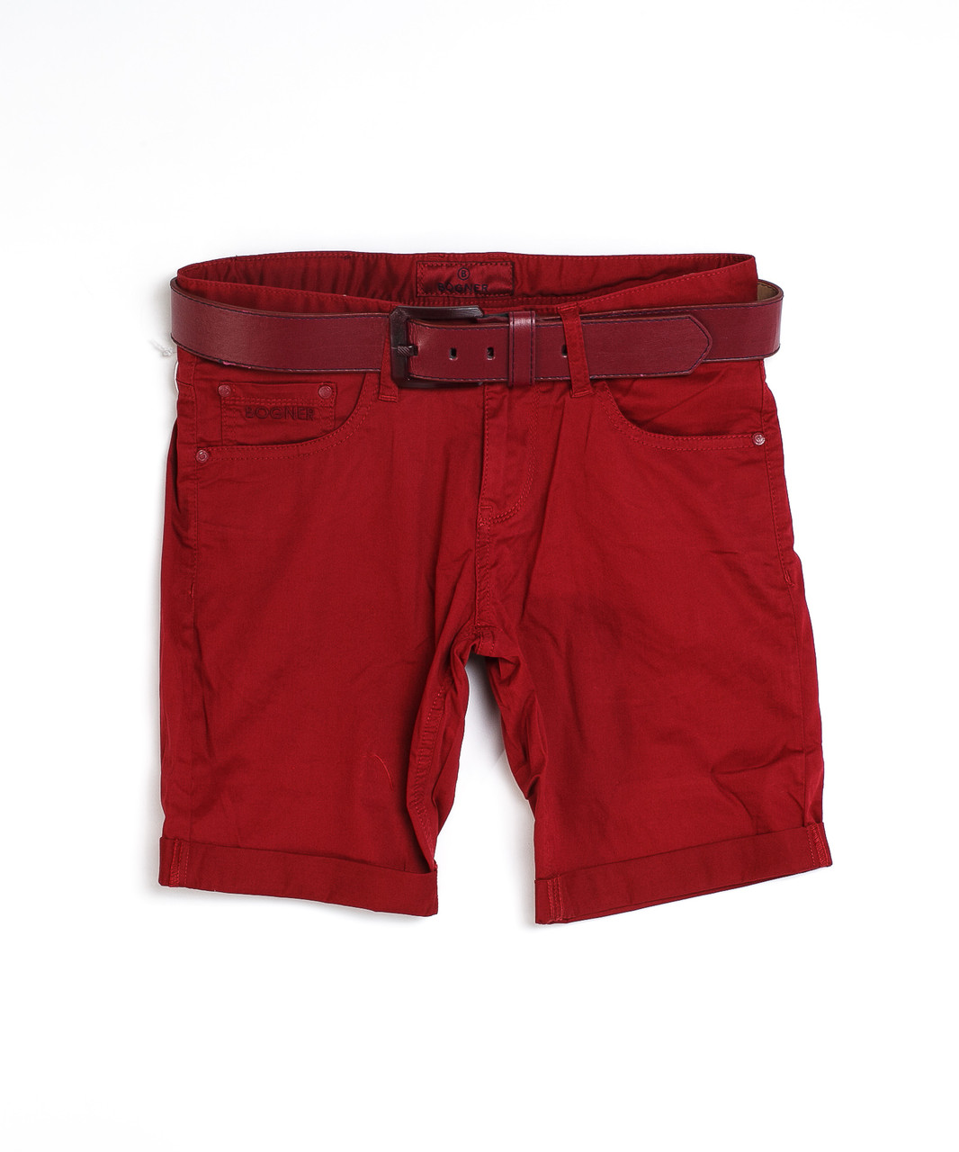 Красные мужские шорты 1633 (29-36, 6 ед. без 32 размера) Бренд (Копия) - фото 1 - id-p4474125