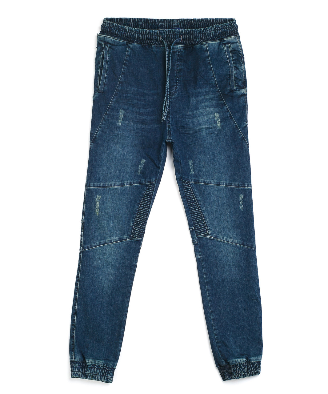 Мужские джинсы на резинке синие 0435-Jogr-06 (29-36, 7 ед.) Рэд Мун - фото 1 - id-p4567200