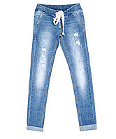 Женские джинсы на резинке 9068-511 (25-30, 6 ед.) Колибри