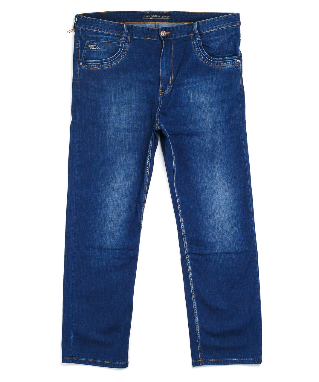 Прямые мужские джинсы 9034 (38-44 батал, 7 ед.) Фанксида - фото 1 - id-p4567581
