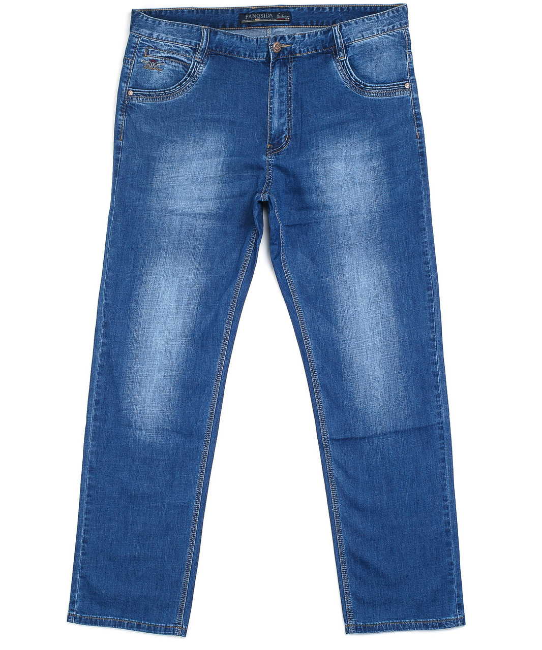 Прямые мужские джинсы 9032 (36-41 батал, 7 ед.) Фанксида - фото 1 - id-p4567584