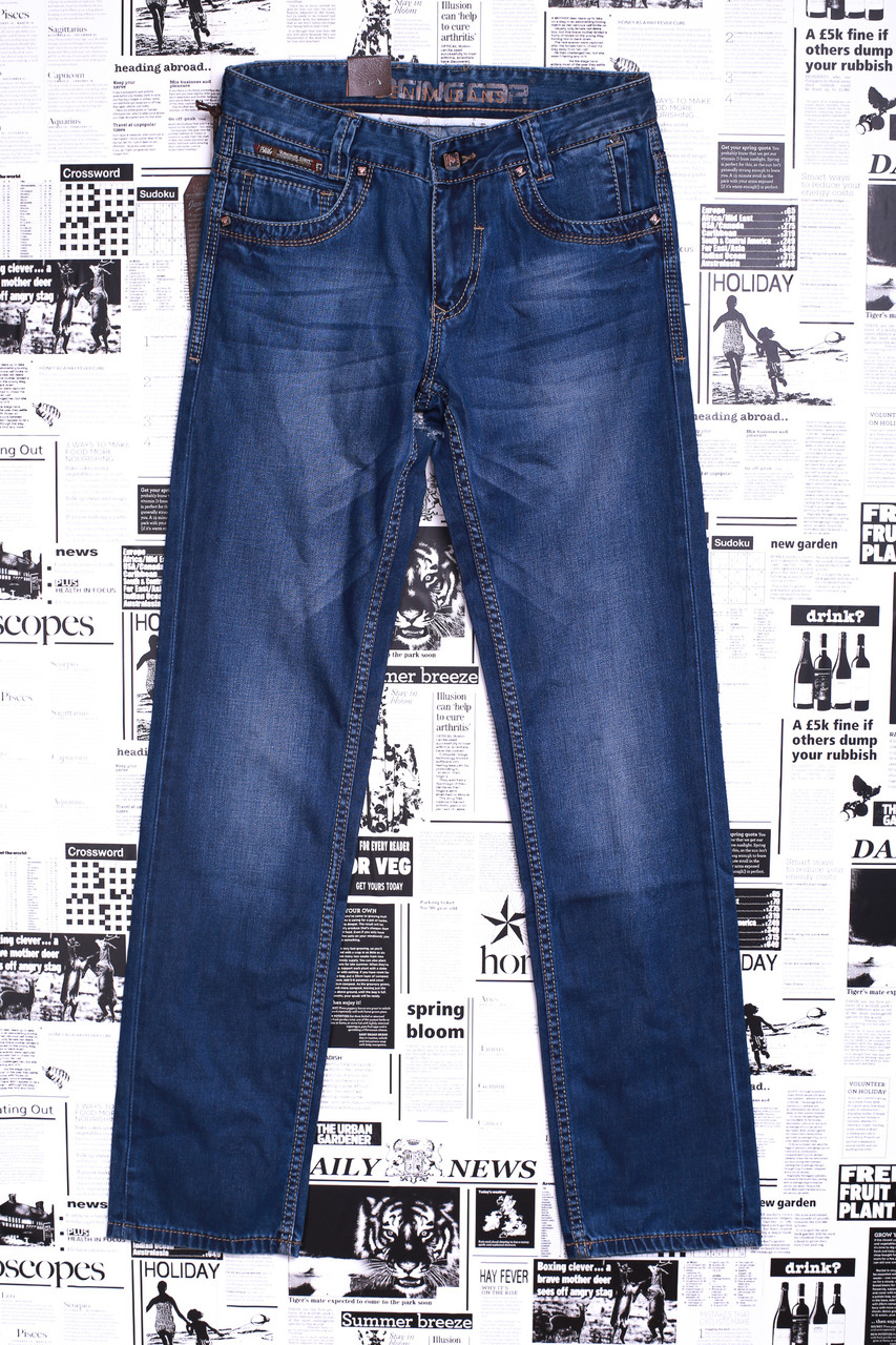 Подростковые джинсы коттон 5012 (25-31) Fangsida - фото 1 - id-p4574778