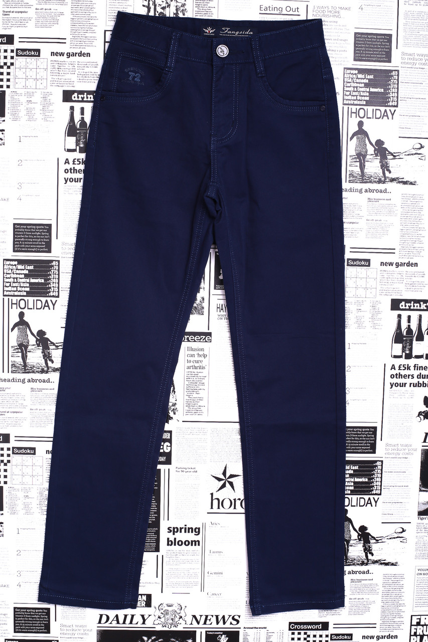 Стрейчевые брюки юниор 5008 (7 ед. 25-31) Fangsida - фото 1 - id-p4574874